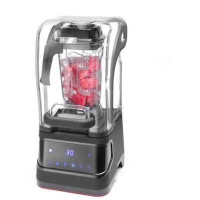 Mixér digitálních tyčí se zvukovou skříní, HENDI, 2,5L, Černá, 220-240V/1680W, 250x300x(H)546mm