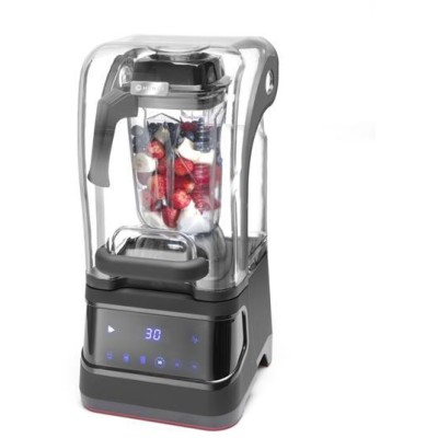 Mixér digitálních tyčí se zvukovou skříní, HENDI, 2,5L, Černá, 220-240V/1680W, 250x300x(H)546mm