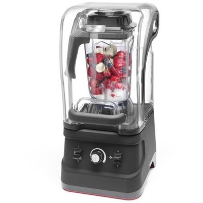 Barový mixér se zvukovou skříní, HENDI, 2,5L, Černá, 220-240V/1680W, 250x300x(H)540mm