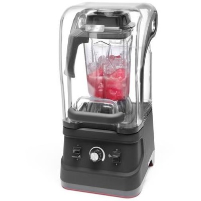 Barový mixér se zvukovou skříní, HENDI, 2,5L, Černá, 220-240V/1680W, 250x300x(H)540mm