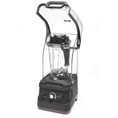 Barový mixér se zvukovou skříní, HENDI, 2,5L, Černá, 220-240V/1680W, 250x300x(H)540mm