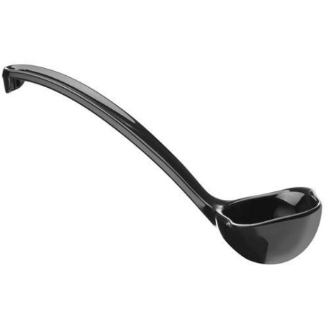 Naběračka na omáčku, HENDI, 0,03L, Černá, 180x70mm