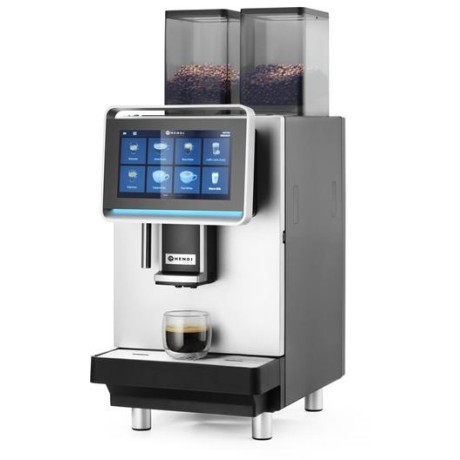 CoffeeMatic Automatický kávovar s dotykovým displejem, HENDI, 230V/2900W, 340x540x(H)830mm