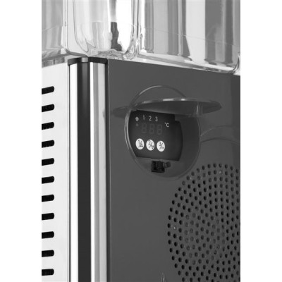 Zásobník na džus 2x12 l, HENDI, 24L, 230V/370W, 485x415x(H)645mm