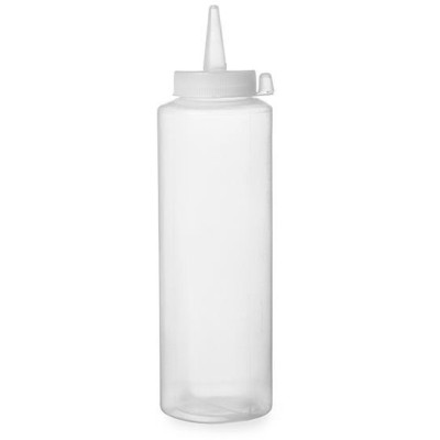 Dávkovací lahve, HENDI, 0,35L, Průhledná, ⌀55x(H)205mm