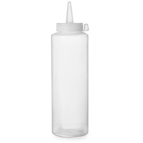 Dávkovací lahve, HENDI, 0,35L, Průhledná, ⌀55x(H)205mm