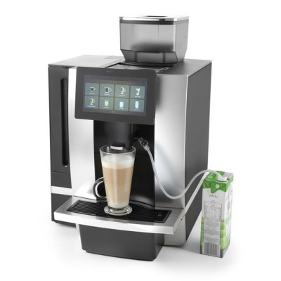 Automatický kávovar s dotykovou obrazovkou, HENDI, Stříbrná, 230V/2700W, 390x511x(H)582mm