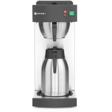 Překapávací kávovar, HENDI, 2L, 220-240V/1400W, 215x410x(H)520mm