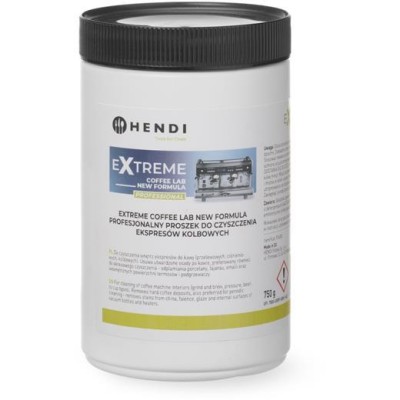 Extreme Coffee Lab NEW FORMULA profesionální čistící prostředek na pákové kávovary, HENDI, 0,75 kg