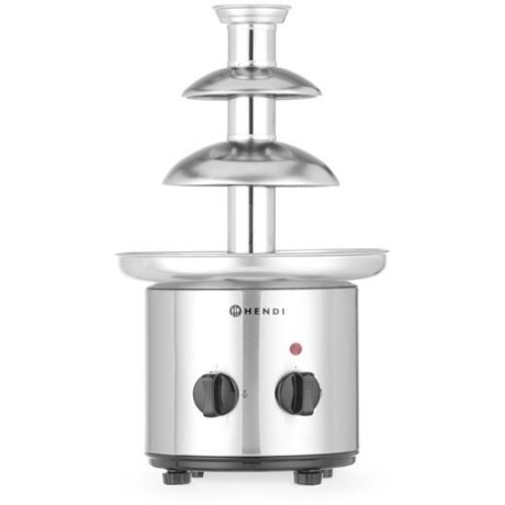 Čokoládová fontána 3 patra, HENDI, 230V/170W, ⌀210x(H)400mm