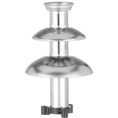 Čokoládová fontána 3 patra, HENDI, 230V/190W, ⌀215x(H)375mm