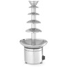 Čokoládová fontána 5 pater, HENDI, 230V/265W, ⌀332x(H)709mm