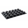 Silikonová forma MUFFIN, HENDI, 570x375x(H)40mm, Kulatý