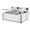 Fritéza Kitchen Line - 2x 6L, HENDI, Kitchen Line, 12L, 230V/6600W, 550x430x(H)305mm