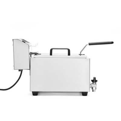 Fritéza Profi Line digitální s výpustí - 8 l, HENDI, Profi Line, 8L, 230V/3500W, 305x515x(H)345mm