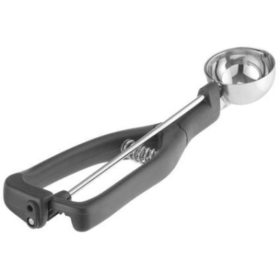 Naběračka na zmrzlinu pro leváky, Stöckel, 1/30, Černá, ⌀49x(H)mm