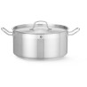Nízký hrnec s pokličkou, HENDI, Profi Line, 12L, ⌀320x(H)150mm