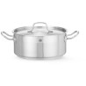 Nízký hrnec s pokličkou, HENDI, Profi Line, 4,8L, ⌀240x(H)105mm