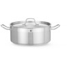 Nízký hrnec s pokličkou, HENDI, Profi Line, 7,5L, ⌀280x(H)120mm