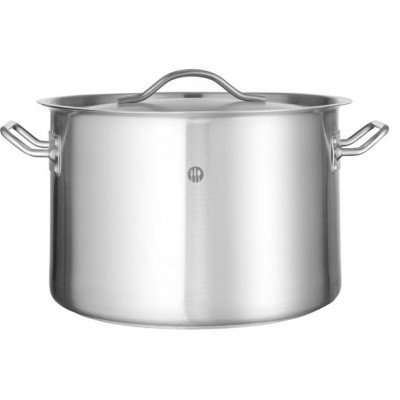 hrnec střední nerez s poklicí Budget Line, 14L, o300x(H)200mm