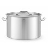 Střední hrnec s poklicí, HENDI, Budget Line, 32L, ⌀400x(H)260mm