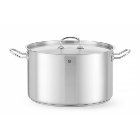 Střední hrnec s pokličkou, HENDI, Kitchen Line, 15L, ⌀320x(H)190mm