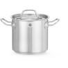 Vysoký hrnec na dušení – s poklicí, HENDI, Profi Line, 3L, ⌀160x(H)150mm