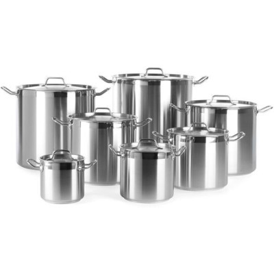 Vysoký hrnec s poklicí Profi Line, HENDI, Profi Line, 3L, ⌀160x(H)150mm