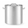 Vysoká nádoba na dušení - s víkem, HENDI, Budget Line, 50L, ⌀400x(H)400mm