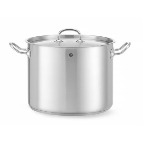 Vysoký hrnec s poklicí, HENDI, Kitchen Line, 13,5L, ⌀280x(H)220mm