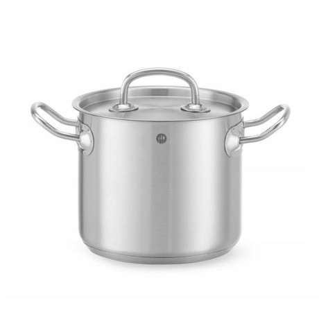Vysoký hrnec s poklicí, HENDI, Kitchen Line, 2,8L, ⌀160x(H)140mm