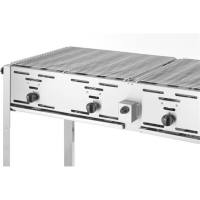 Gril-Master Quattro, HENDI, 22kW, 1330x600x(H)920mm
