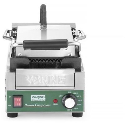 Kontaktní gril Panini Compresso Slimline, Waring, 220-240V/1800W, 317x596x(H)260mm