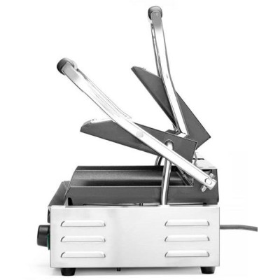 Kontaktní gril - double verze Celá vroubkovaná, HENDI, horní i spodní část vroubkovaná, 230V/3600W, 570x395x(H)510mm