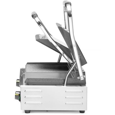 Kontaktní gril - double verze, HENDI, půlka hladká, půlka vroubkovaná, 230V/3600W, 575x430x(H)510mm