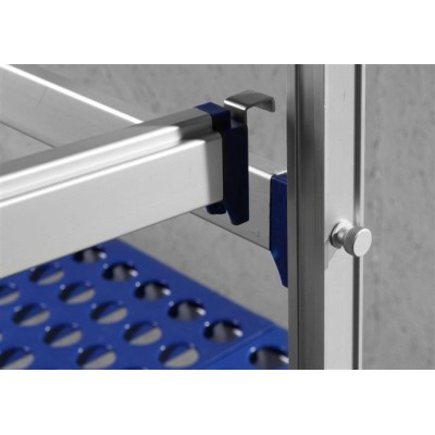 Prodlužovací hák pro hliníkový skladovací regál, HENDI, 15x42x(H)42mm