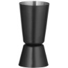 Barová odměrka 25/35 ml, BarUp, Černá, ⌀40x(H)75mm