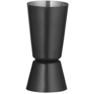 Barová odměrka 25/35 ml, BarUp, Černá, ⌀40x(H)75mm