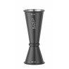 Barová odměrka 25/50 ml, BarUp, Černá, ⌀44x(H)110mm