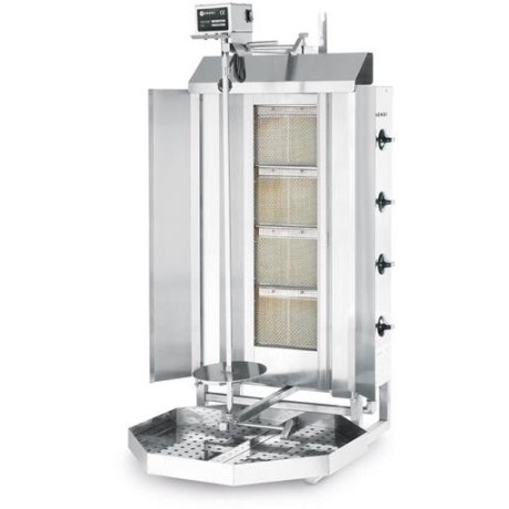 Plynový gril na kebab Profi Line, HENDI, Profi Line, 13kW, 735x745x(H)1110mm