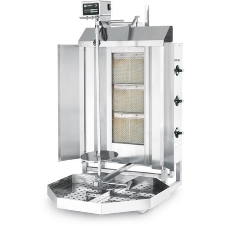 Plynový gril na kebab Profi Line, HENDI, Profi Line, 9,75kW, 470x550x(H)960mm