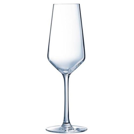 Sklenička Vina Juliette na šampaňské, Arcoroc, 230 ml, 0,23L, Průhledná, 6 ks, ⌀72x(H)218mm