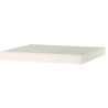 Řeznický blok - polyethylen bez podstavce, HENDI, Bílá, 500x400x(H)50mm