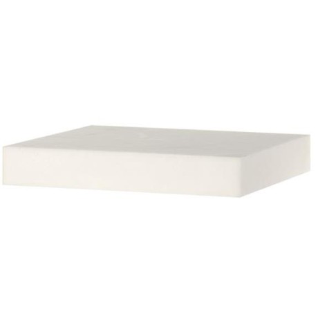 Řeznický blok - polyethylen bez podstavce, HENDI, špalek, Bílá, 500x400x(H)80mm
