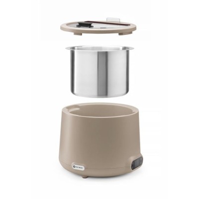 Konvice na polévku HENDI UNIQ, HENDI, designed by Robert Bronwasser, 8L, Béžová, 220-240V/500W, ⌀365x(H)325mm