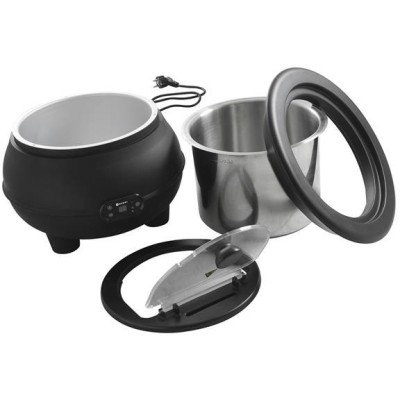 Kotlík na polévku, HENDI, 8L, 230V/450W, ⌀370x(H)316mm