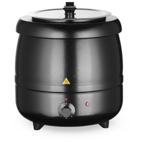 kotlík na polévku, HENDI, Kitchen Line, 8L, Černá, 230V/400W, ⌀330x(H)363mm