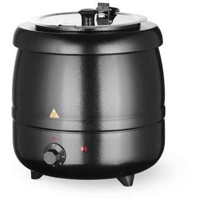 Konvice na polévku, HENDI, Kitchen Line, 8L, Černá, 230V/400W, ⌀330x(H)363mm