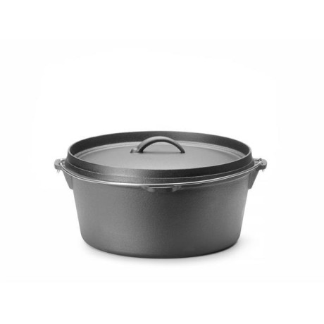 Litinový hrnec, HENDI, 7,2L, Černá, ⌀310x(H)155mm