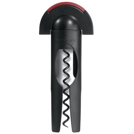 Vývrtka s nožíkem na fólii, Victorinox, Černá, (L)200mm